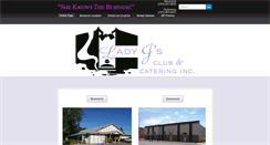 Desktop Screenshot of ladyjscatering.com